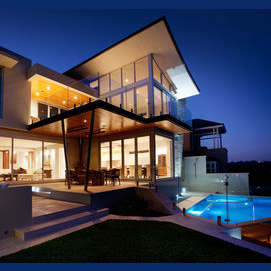 A penthouse.