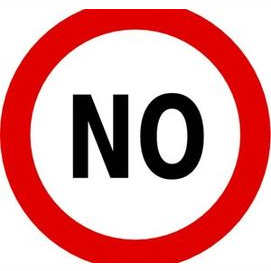 No