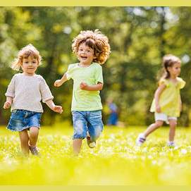 Playing outside