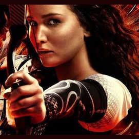 A bow and arrows