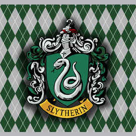 Slytherin-ambitious, cunning, determined