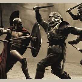 Die fighting.