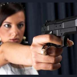 The gun, the key, and the money