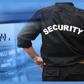 You run out of the room, and get security 