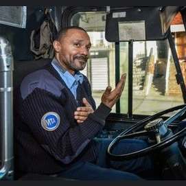 Give him a dollar, and try to ask the bus driver to let you go with a dollar short