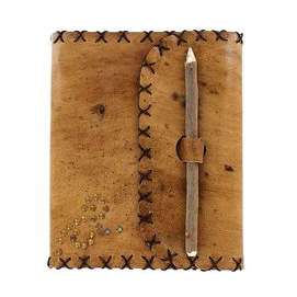 A diary and pencils 