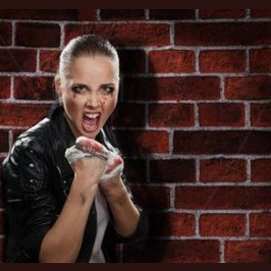 Choose yourself, and when the guard opens the cell, knock him out and help the others escape! 