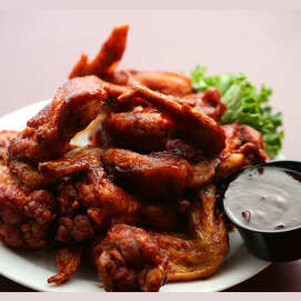 Hot wings!