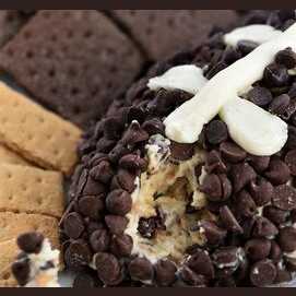 Cookie Dough Football Dip