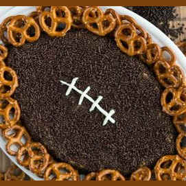 Peanut Butter Football Dip