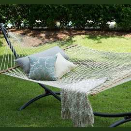 Chilling in a hammock