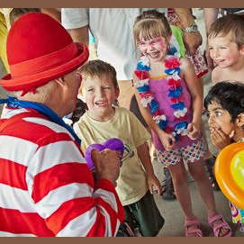 Entertaining children 