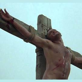 Being crucified 