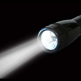 A flashlight 
