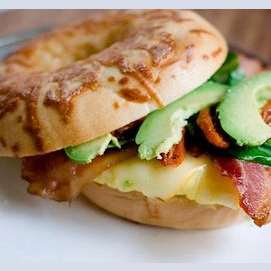 Loaded bagel