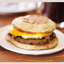 Sausage sandwich