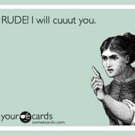 When people are inconsiderate
