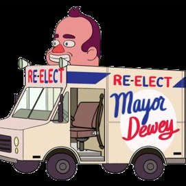 Mayor Dewey's Van