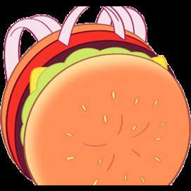 Cheeseburger backpack