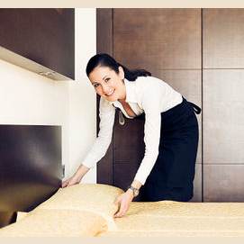 A maid or housekeeper
