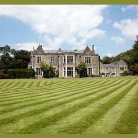 A mansion or estate