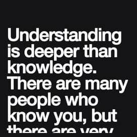 I understand 