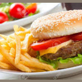 Burger w/ Fries