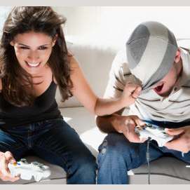 Playing Video Games / Getting On The Computer