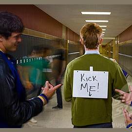 Pranking someone / laughing at others expense 