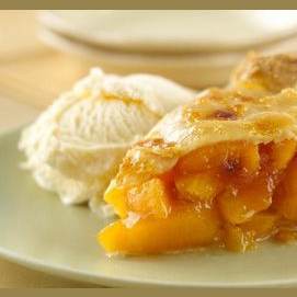 Peach cobbler