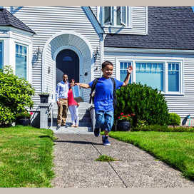 A suburban home