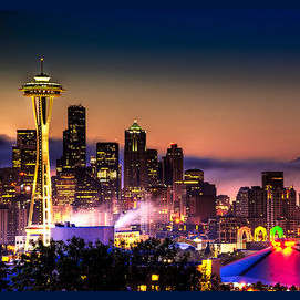 Anywhere in a big city.