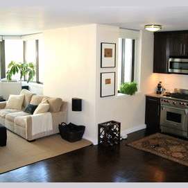 In a quiet apartment.
