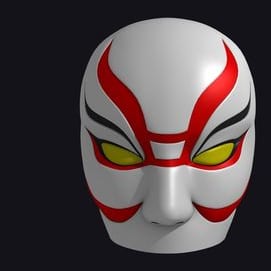 Kabuki mask