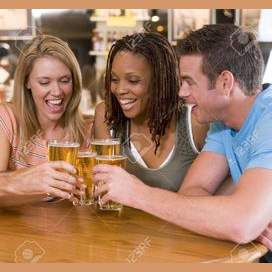Sneak out to a bar