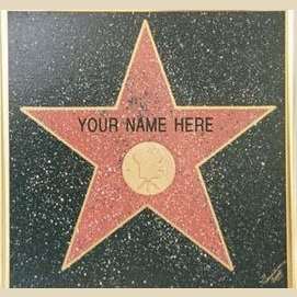 Being famous
