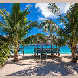 Hawaii oder Malediven.
