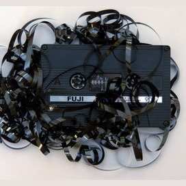 Kassette mit Bandsalat