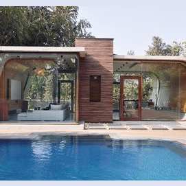A Modern Pool House!