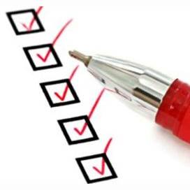 Making lists, checking them twice