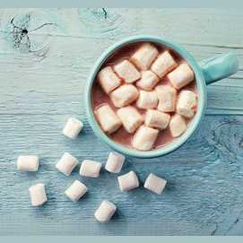 A warm drink