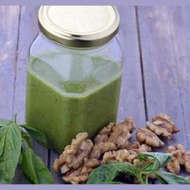 Basil-Walnut Dressing
