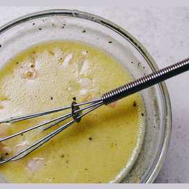 White Wine- Shallot Vinaigrette