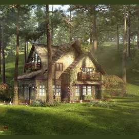 A cottage 