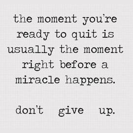Miracles happen everyday