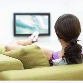 Watching TV