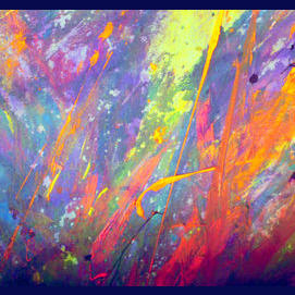 Vibrant colors.