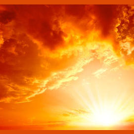 Warm colors.
