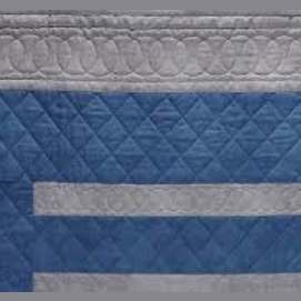 Dark blue and gray