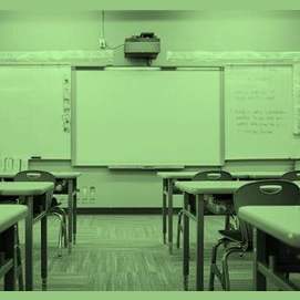 In a classroom